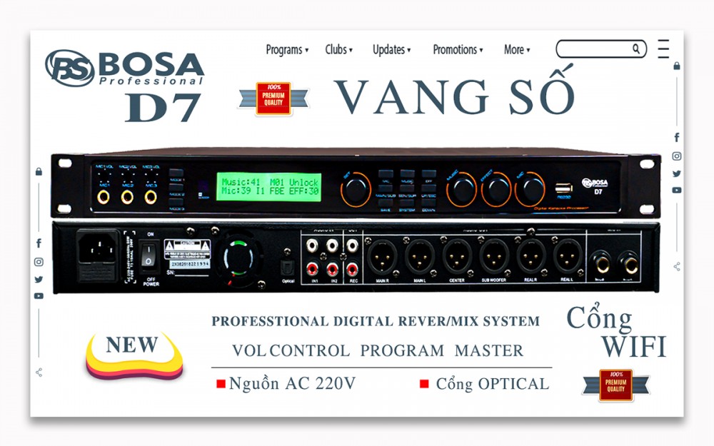 VANG SỐ BOSA D7